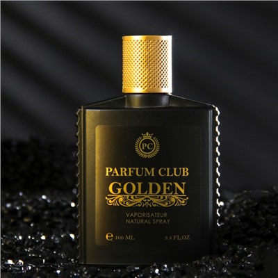 Туалетная вода мужская Parfum Club Golgen, 100 мл (по мотивам 1 Million (P.Rabanne)