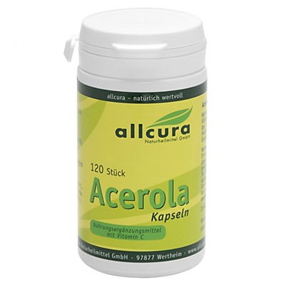 allcura (алькура) Acerola Kapseln 120 шт