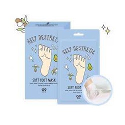 G9 Self Aesthetic Маска-носочки для ног G9 Self Aesthetic Soft Foot Mask 12мл