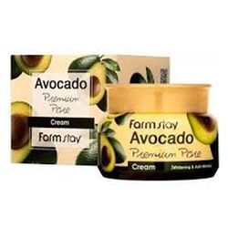 ФМС Avocado Крем антивозрастной с авокадо FarmStay Avocado Premium Pore Cream 100g брак/ скидка 10% Замята упаковка