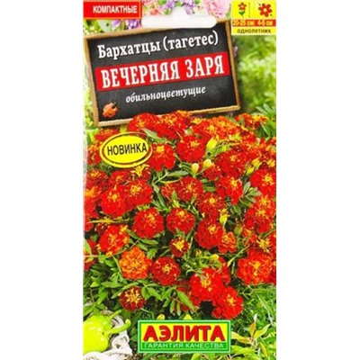 Бархатцы Вечерняя заря (Код: 85540)