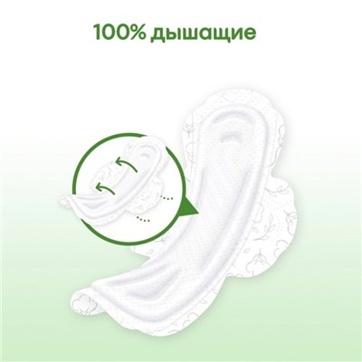 Прокладки «Kotex» Natural ночные, 6 шт.