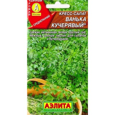 Салат Кресс Ванька кучерявый (Код: 86738)