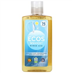 Earth Friendly Products, Ecos, Wavejet, ополаскиватель, лимон, 8 жидких унций (237 мл)