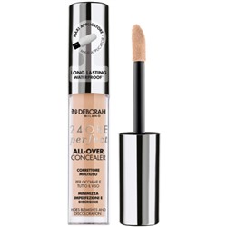 Корректор жидкий Deborah Milano 24 Ore Perfect All Over Concealer, тон 02 бежевый, 5.5 г