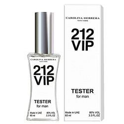 Carolina Herrera 212 Vip Men тестер мужской (60 мл) Duty Free