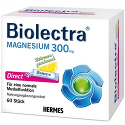 Biolectra (Биолектра) Magnesium 300 mg Direct Zitrone 60 шт