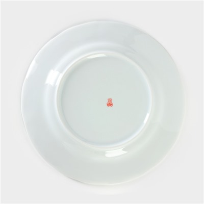 Тарелка фарфоровая «Фиона», d=24 см
