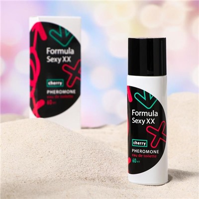 Туалетная вода женская Formula Sexy XX Cherry с феромонами, 60 мл (по мотивам Cherry In The Air (Escada)