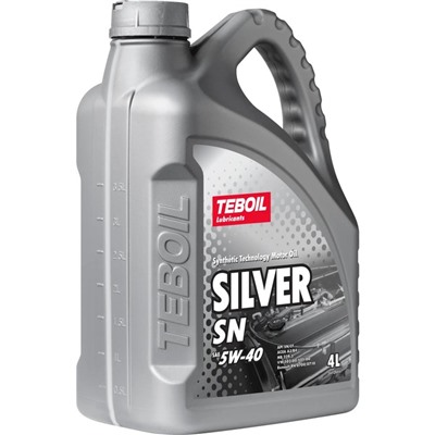Масло моторное TEBOIL Silver SN 5W-40, полусинтетическое, 4 л