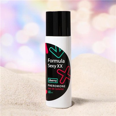 Туалетная вода женская Formula Sexy XX Cherry с феромонами, 60 мл (по мотивам Cherry In The Air (Escada)