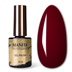 Manita Professional Гель-лак для ногтей / Classic №38, Burgundy Red, 10 мл