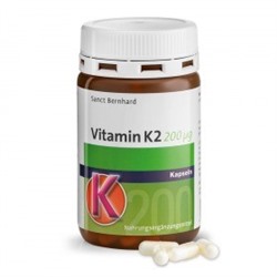 Krauterhaus Sanct Bernhardt Vitamin K2 200µg capsules, 120 капсул