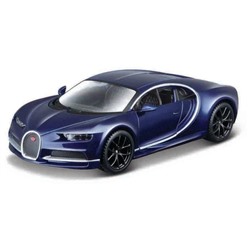 Машинка Bburago Bugatti Chiron, Die-Cast, 1:32, цвет тёмно-синий