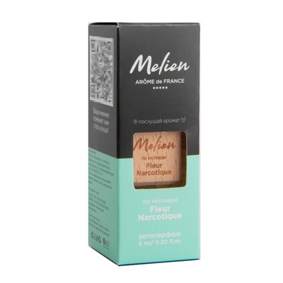 Ароматизатор Melien Fleur Narcotique, на зеркало, 6 мл 298127h