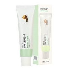 LBLG CREAM Крем для лица с муцином улитки восстанавливающий LEBELAGE SOLUTION SNAIL VITAL CREAM 50ml