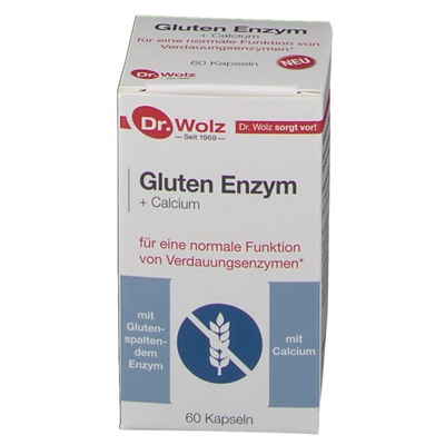 Dr.Wolz (Др.wолз) Gluten Enzym + Calcium 60 шт