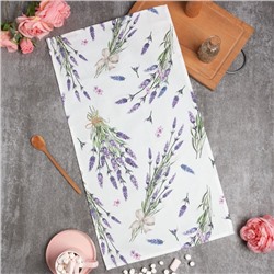 Полотенце "Этель" Lavender (вид 2) 40х73 см, 100% хл, саржа 190 гр/м2