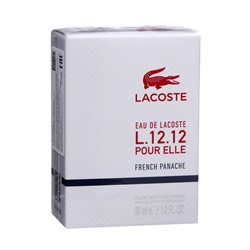 Туалетная вода женская Lacoste L.12.12 French Panache ladу, 30 мл