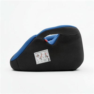 Бустер автомобильный детский AmaroBaby Spector, группа 3 (22-36 кг), цвет синий/чёрный