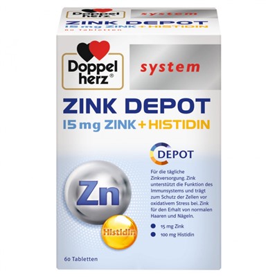 Doppelherz (Доппельхерц) system ZINK DEPOT-Tabletten 60 шт