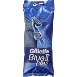 Одноразовые станки для бритья Gillette Blue II Plus (5 шт)