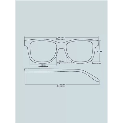 Компьютерные очки TAO 8222 Черный Золотистый