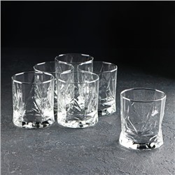Набор низких стеклянных стаканов «Рош», 340 мл, 6 шт