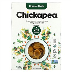 Chickapea, Органические ракушки, 227 г (8 унций)