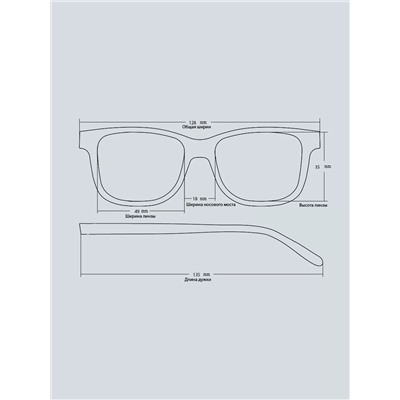 Готовые очки ASK 8801 Золотистые (+1.50)
