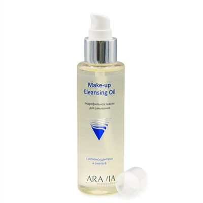 406623 ARAVIA Professional Гидрофильное масло для умывания с антиоксидантами и омега-6 Make-up Cleansing Oil, 110 мл/16