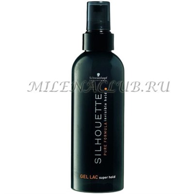 Schwarzkopf Silhouette Безупречный спрей для волос ультрасильной фиксации (жидкий лак) Pure pumpspray super hold 200 мл.