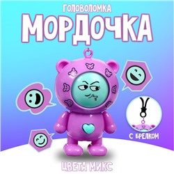 Головоломка «Мордочка», цвета МИКС