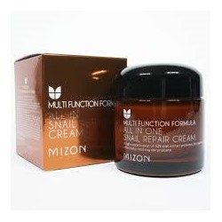 MZN Cream Крем для лица антивозрастной с муцином улитки MIZON ALL IN ONE SNAIL REPAIR CREAM 120ML