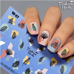 Fashion Nails, Слайдер-дизайн W42