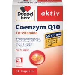 Doppelherz Coenzym Q 10 + B-Витаминe Капсулы, 30 шт