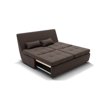 Прямой диван «Калифорния 1», механизм пума, ППУ, велюр, цвет галакси лайт 004