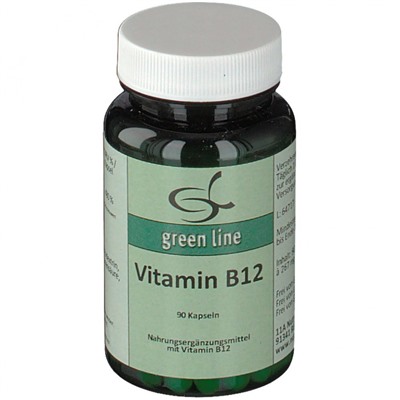 green (грин) line Vitamin B12 90 шт