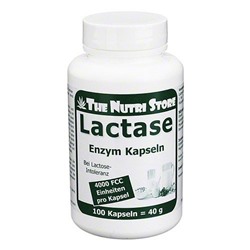 Lactase (Лактэйс) 4000 FCC Enzym Kapseln 100 шт