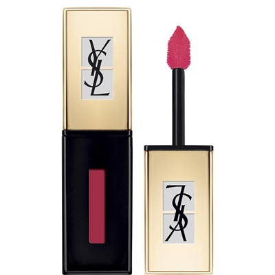 Yves Saint Laurent  (Ив Сен Лоран) Lippen Rouge Pur Couture Vernis a Levres Pop Water Блеск для губ, Nr. 205 Pink Rain / 6 мл