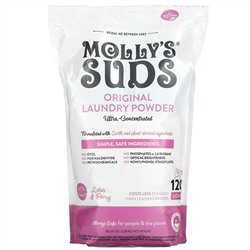Molly's Suds, Оригинальный стиральный порошок, лотос и пион, 2,28 кг (80,25 унции)