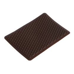 Подпятник для ковриков Eco-cover, Ромб, винты 6 шт, коричневый, ТЭП