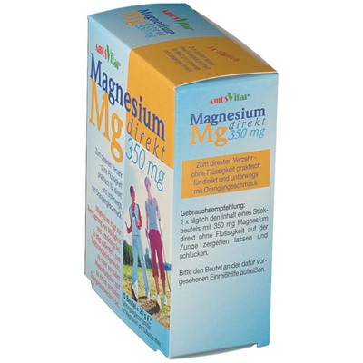 AmosVital (Амосвитал) Magnesium Direkt 350 mg Beutel 20 шт
