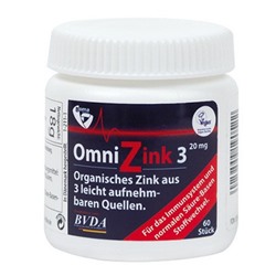 OmniZink (Омнизинк) 3 20 mg 60 шт