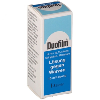 Duofilm (Дуофилм) Losung Бережное и эффективное средство от бородавок, 15мл