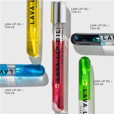 Масло для губ Influence Beauty Lava lip oil, двухфазное тон 01, 6 мл