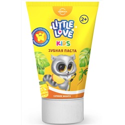 Детская зубная паста с ароматом сочного манго 62 гр Little Love