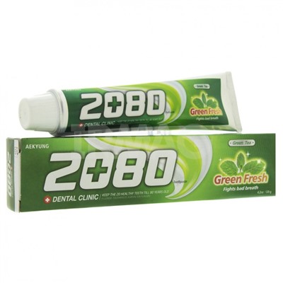 Зубная паста ЗЕЛЕНЫЙ ЧАЙ AEKYUNG 2080 (120 гр)