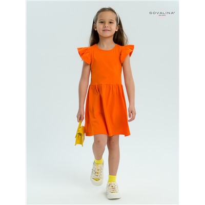 Платье Феечка оранжевая
