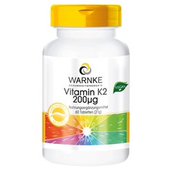 WARNKE (ВЭЙРНК) Vitamin K2 200 µg 60 шт